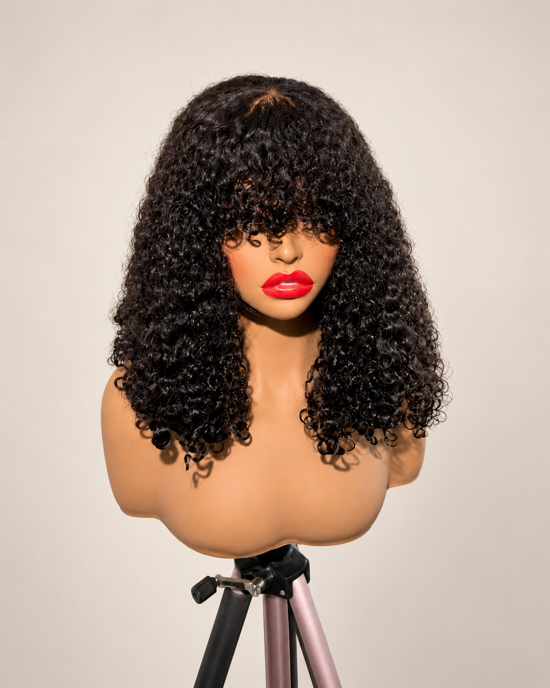 "Pixie Curls" Full Fringe 14"