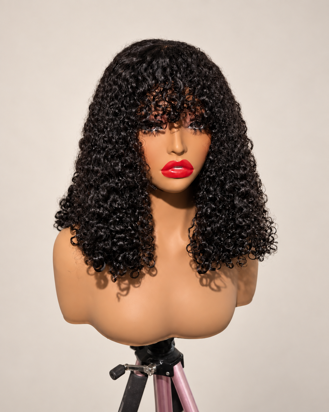 "Pixie Curls" Full Fringe 14"