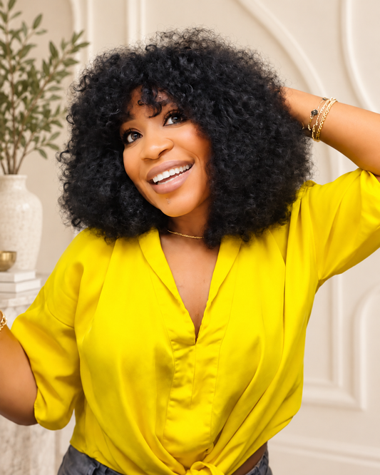 Funmi Curly Fringe Wig