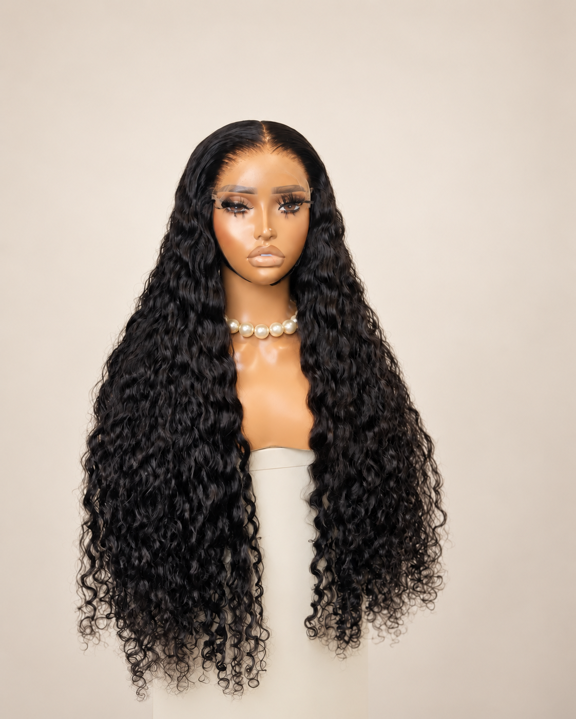 30" HD Closure Sassy Deep Curly Wig