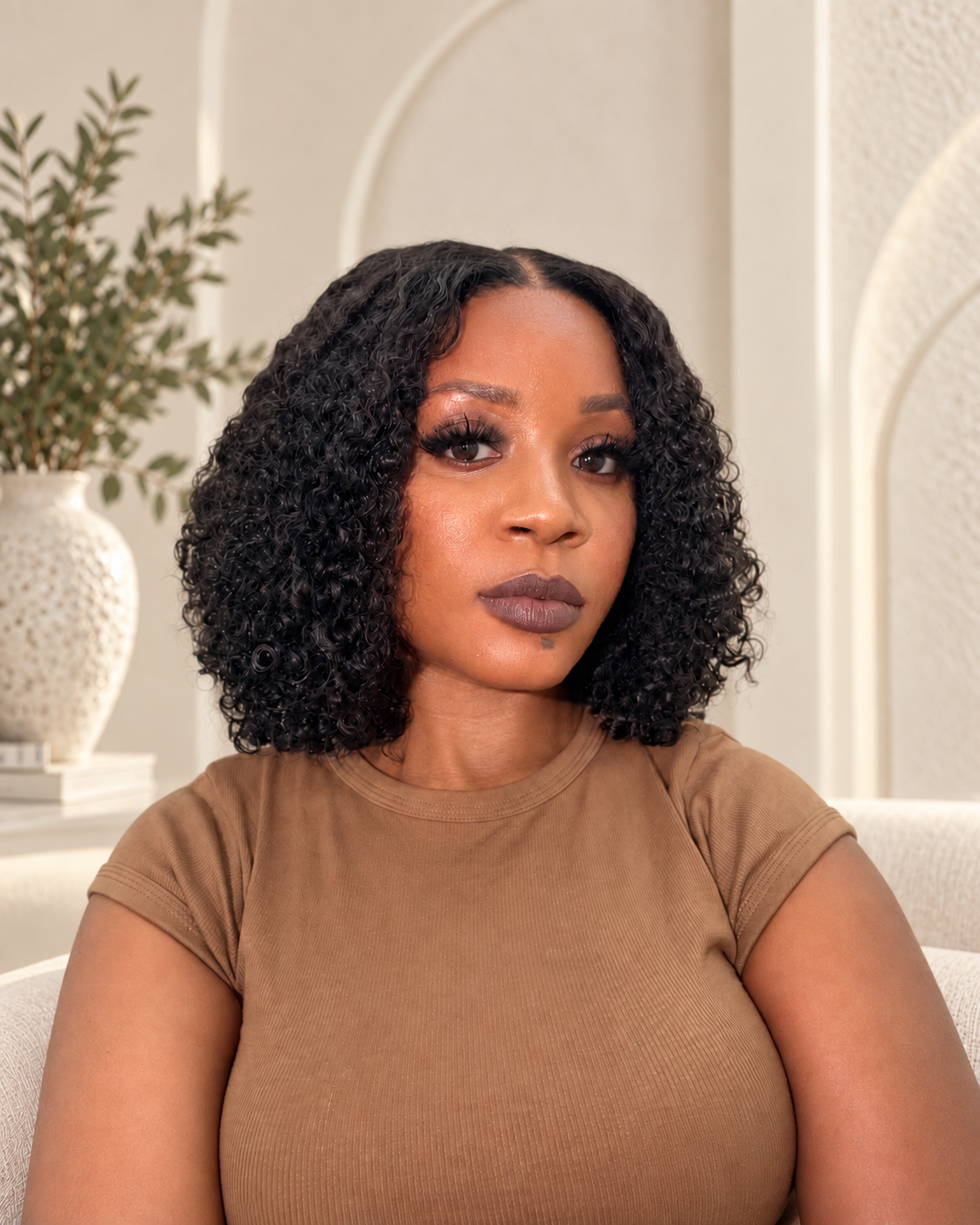 Baby Pixie Curly Glueless Wig