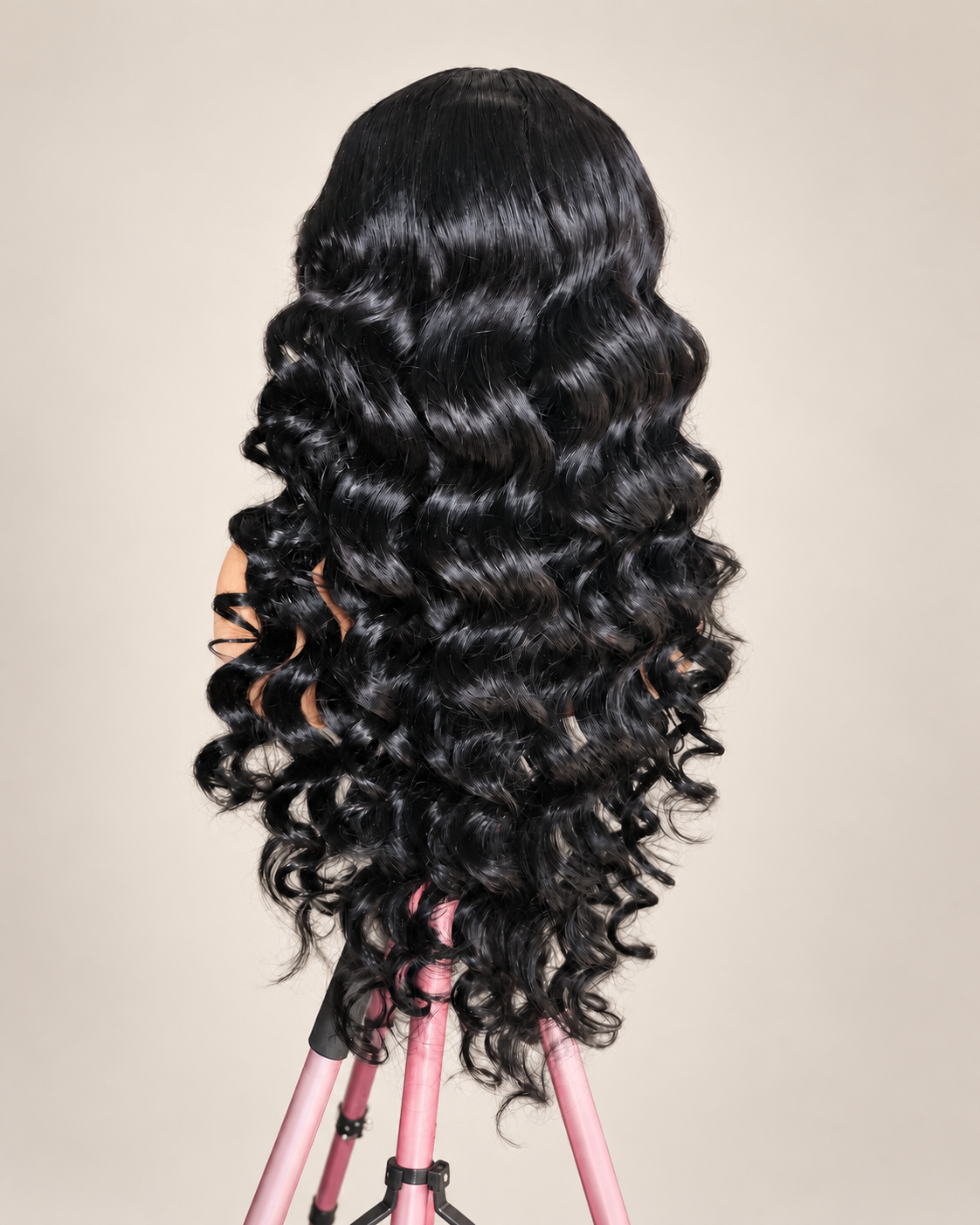 30” Wendy Jet Black Wig