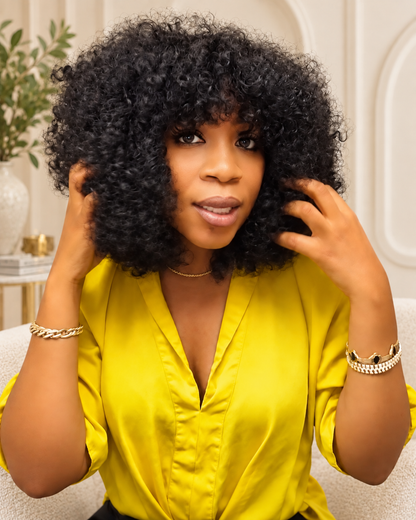 Funmi Curly Fringe Wig