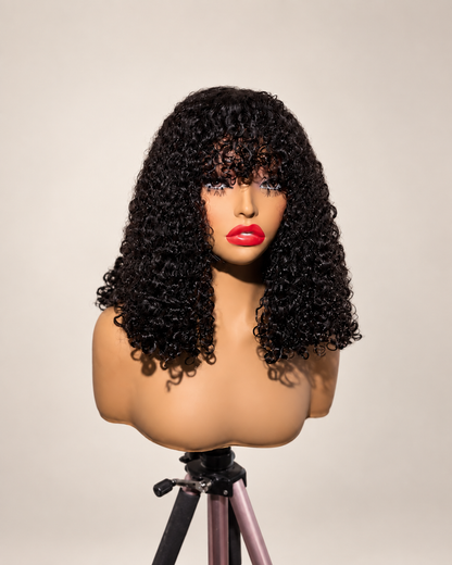 "Pixie Curls" Full Fringe 14"