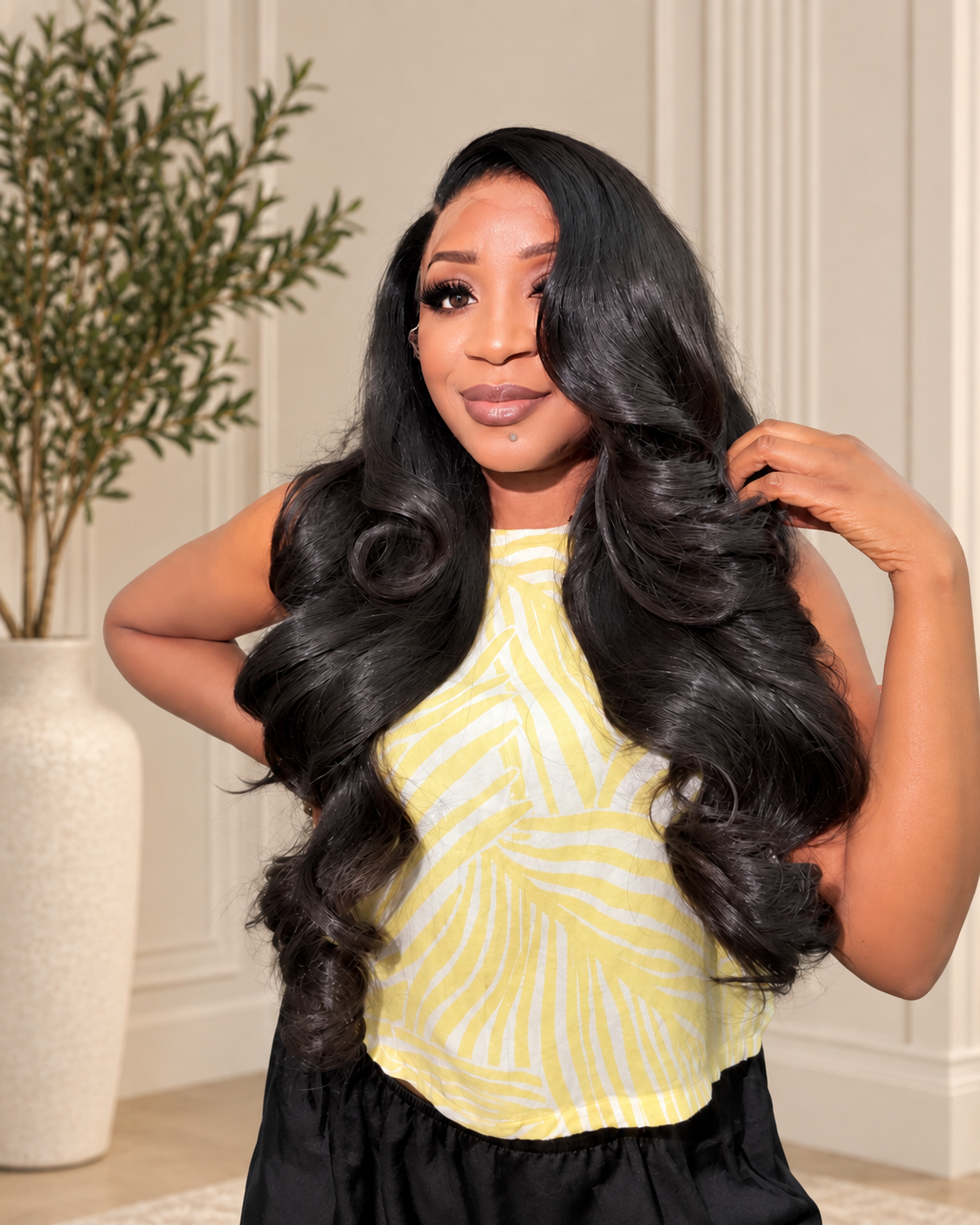 Jolyn Raw Single Donor HD Frontal Wig