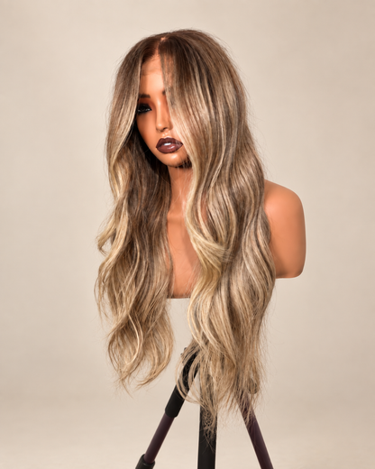 22” Raw Balayage Blondie Glueless Wig