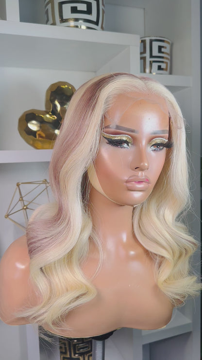 16” Camila” Raw Blondie