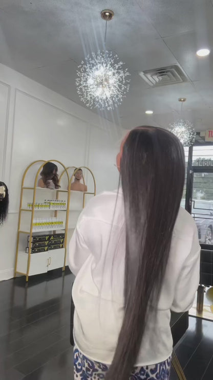 26” Raw Single Donor HD Frontal Wig